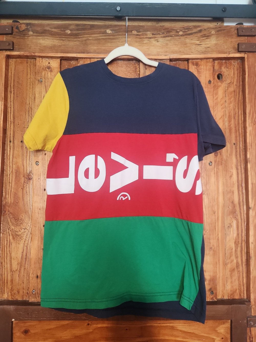 Levi's Navy Graphic Logo Tee with White Print